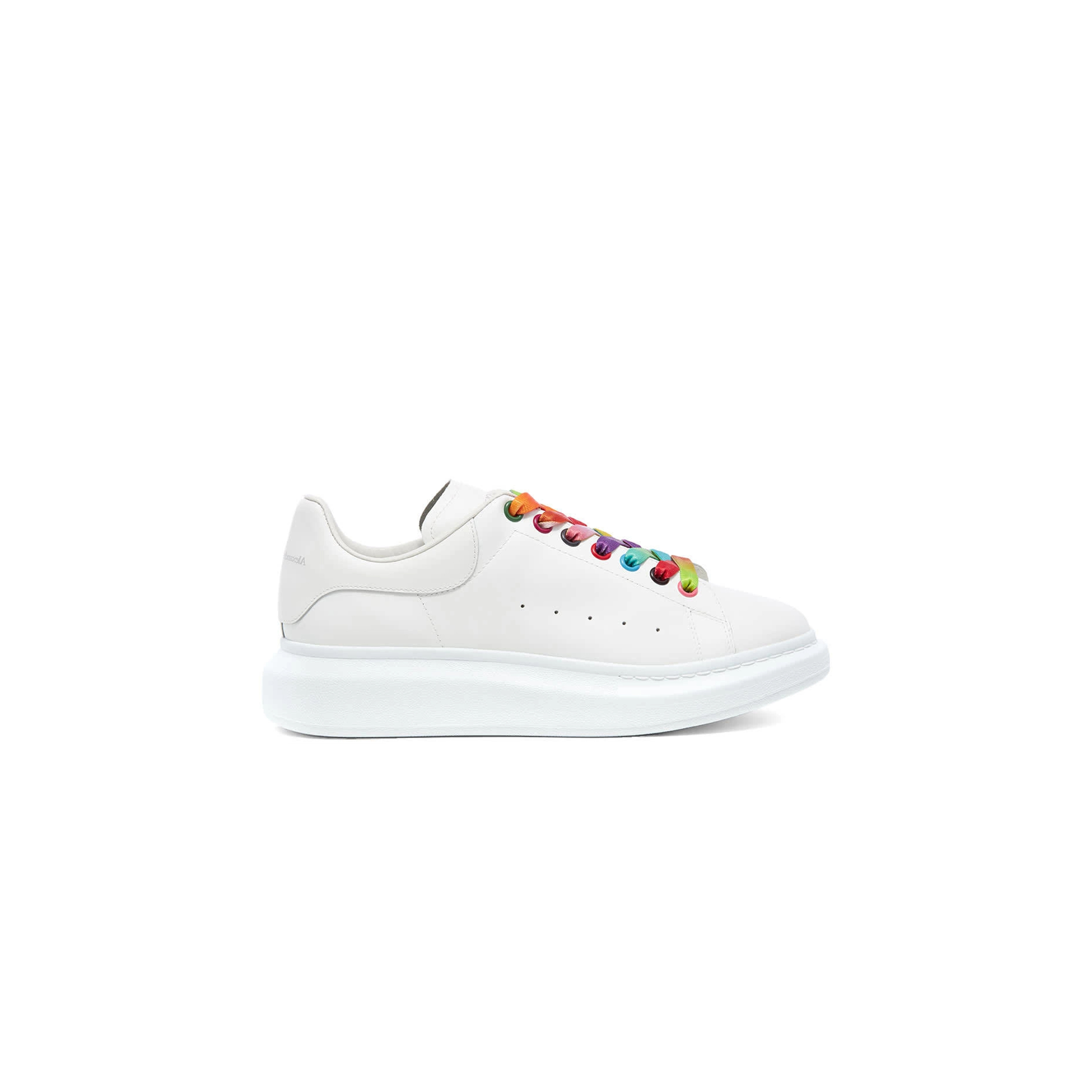 ALEXANDER MCQUEEN RAINBOW LACE OVERSIZED SNEAKER 553680WHX9P9035